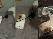 Il samsung galaxy S3 esploso che ha preso fuoco